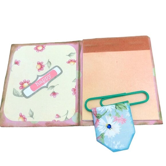 Hand Crafted by Me Lot of 3 Notebooks for Junk Journal / Scrapbooking - Picture 4 of 5